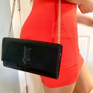 💯AUTHENTIC YSL SAINT LAURENT Belle De Jour Clutch